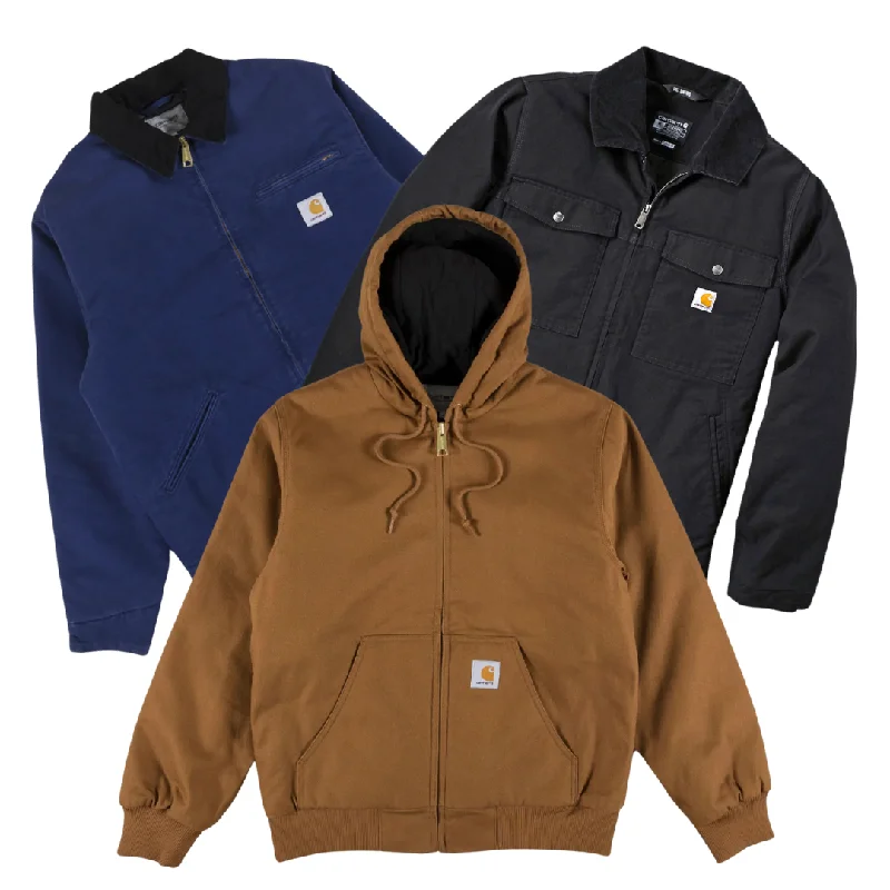 15x CARHARTT JACKETS [DEADSTOCK] Elasticated Jacket Padded Jacket Insulated Jacket