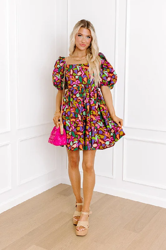 Daring Stares Mini Dress Trendy Lace Mini Dress