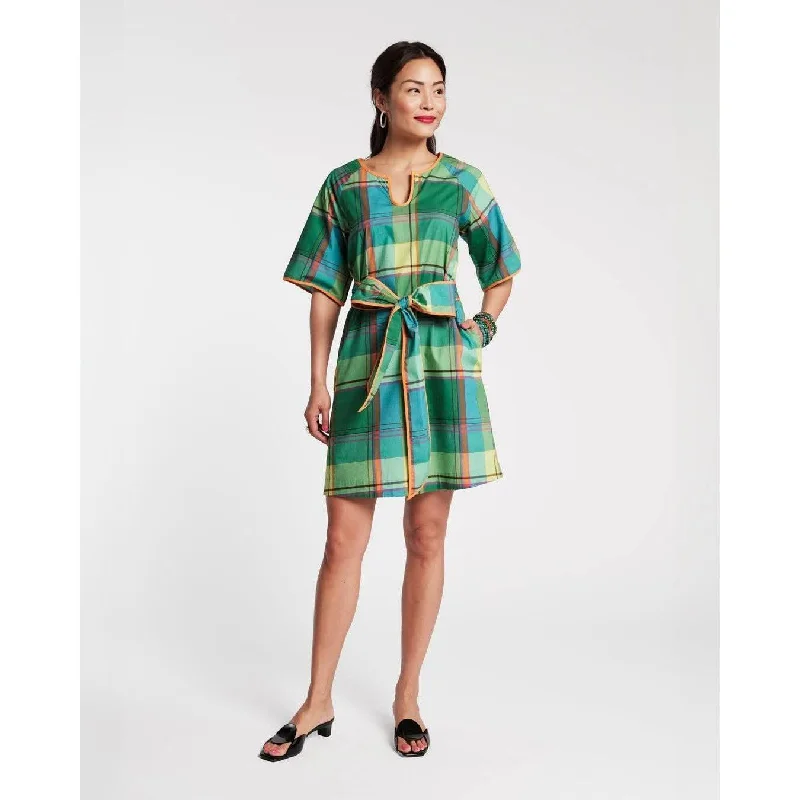 Frances Valentine Doris Mini Dress Cotton Poplin Carter Madras Print Trendy Mesh Mini Dress Frances Valentine Doris Mini Dress Cotton Poplin Carter Madras Print Trendy Mesh Mini Dress