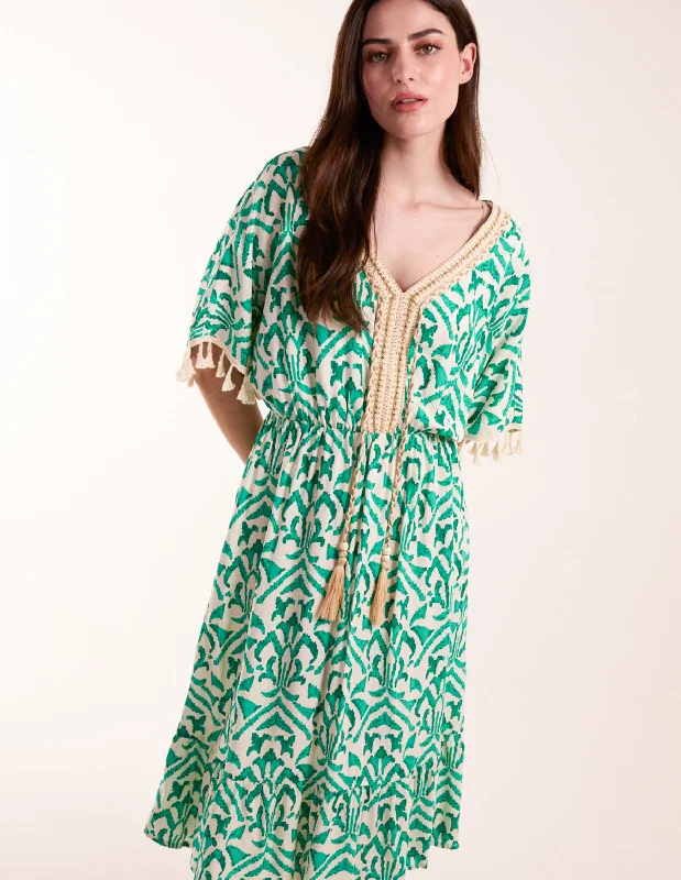 Embellished Tiered Mini Dress Trendy Off-Shoulder Dress Mini