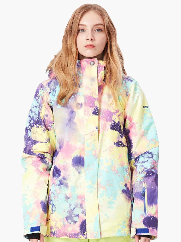 Women's Colorful Windproof Waterproof Warm Ski/Snowboard Jacket Front Pockets Side Pockets Patch Pockets Women's Colorful Windproof Waterproof Warm Ski/Snowboard Jacket Front Pockets Side Pockets Patch Pockets