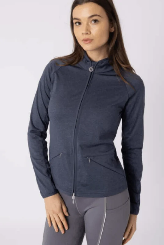 Horze Jacket Womens Alice Functional Training Snapped Jacket Toggled Jacket Drawstring Jacket Horze Jacket Womens Alice Functional Training Snapped Jacket Toggled Jacket Drawstring Jacket