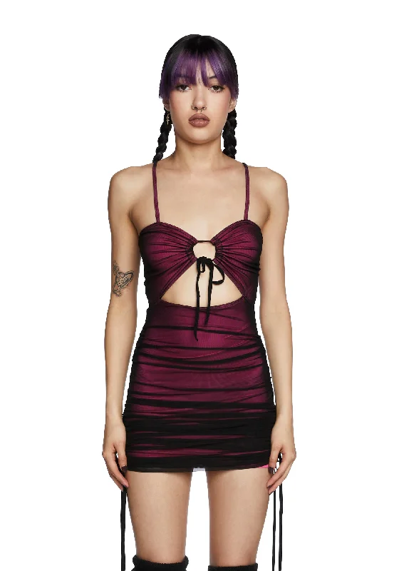 More Than Friends Mini Dress - Pink Comfortable Casual Mini Dress