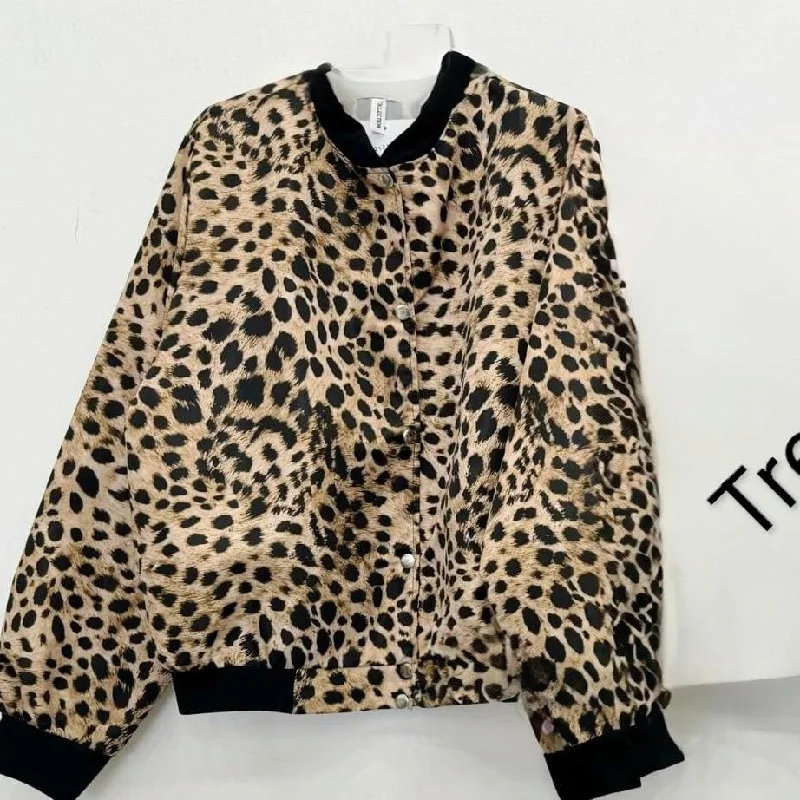 New Collection Leopard Print Bomber JacketJacket Embroidered Jacket Appliqued Jacket Beaded Jacket New Collection Leopard Print Bomber JacketJacket Embroidered Jacket Appliqued Jacket Beaded Jacket