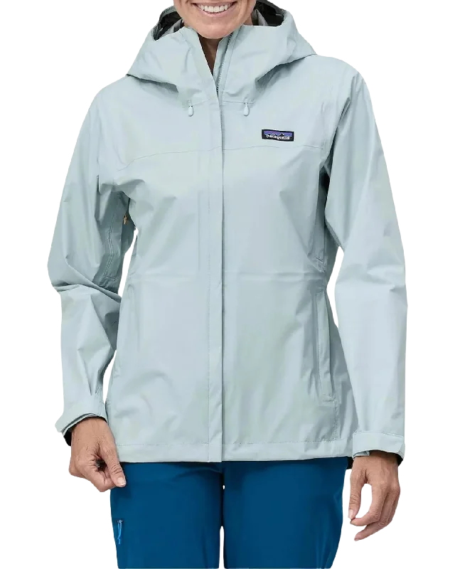 Patagonia Torrentshell 3L Women's Rain Jacket - Chilled Blue V-Neck Jacket Boat Neck Jacket Square Neck Jacket Patagonia Torrentshell 3L Women's Rain Jacket - Chilled Blue V-Neck Jacket Boat Neck Jacket Square Neck Jacket