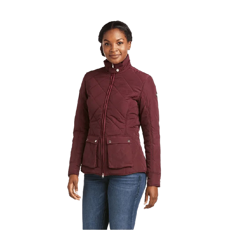 Ariat Women's Province Windsor Wine Jacket Fitted Jacket Loose Jacket Oversized Jacket Ariat Women's Province Windsor Wine Jacket Fitted Jacket Loose Jacket Oversized Jacket