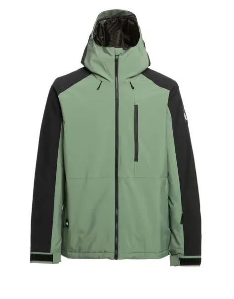 Quiksilver Mission Block Snow Jacket 2024 Belted Jacket Elasticated Jacket Padded Jacket Quiksilver Mission Block Snow Jacket 2024 Belted Jacket Elasticated Jacket Padded Jacket