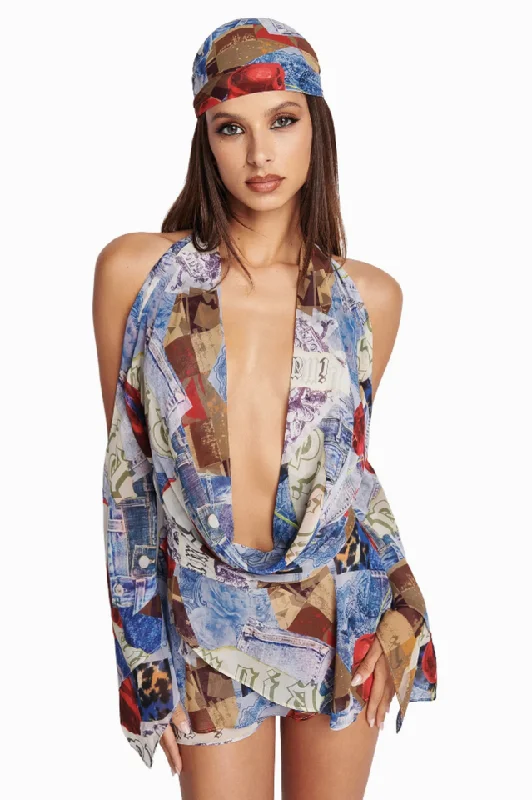 Rosanna Mini Dress Cozy Jersey Mini Dress