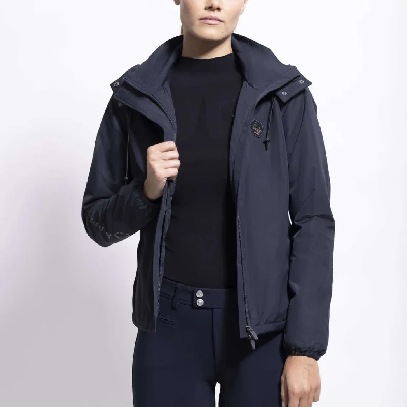 Samshield Ines Rain Jacket Boat Neck Shawl Collar Notched Collar