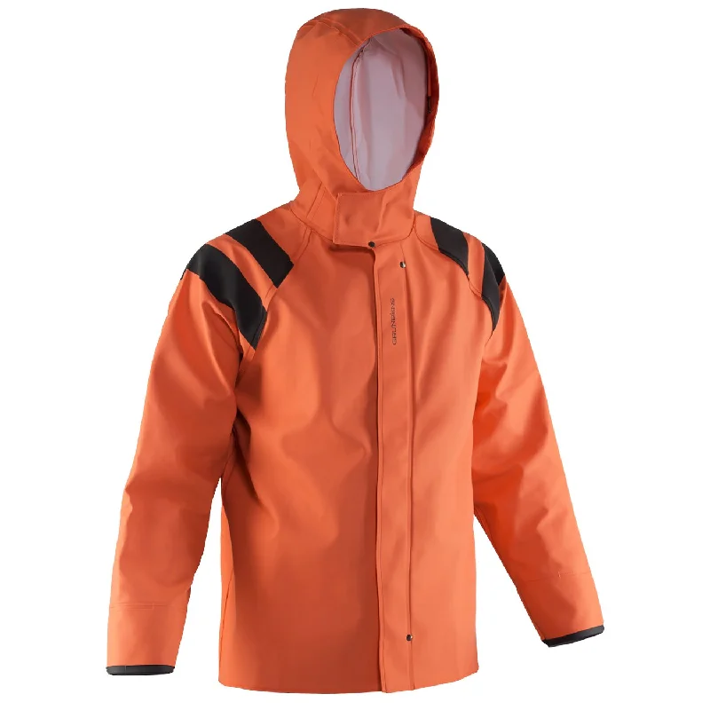 Sedna 462 Commercial Fishing Jacket Zippered Front Buttoned Front Snap Front