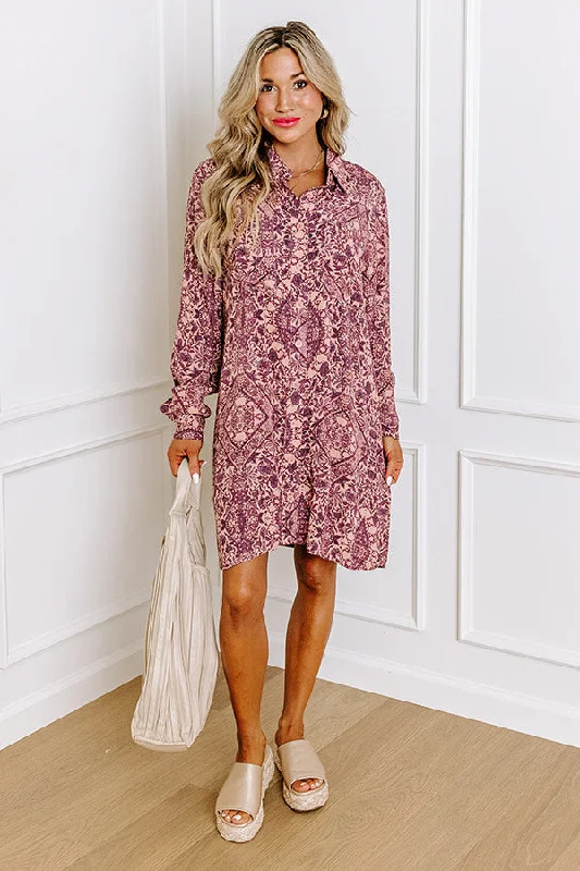 Sweetest Anticipation Mini Dress Chic Pleated Mini Dress