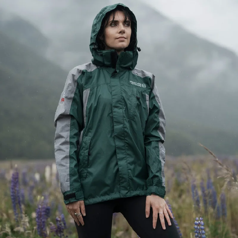 Ventura Waterproof Rain Jacket - Women Green Faux Fur Fabric Real Fur Fabric Shearling Fabric Ventura Waterproof Rain Jacket - Women Green Faux Fur Fabric Real Fur Fabric Shearling Fabric