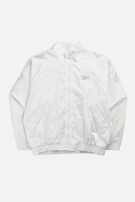 Vintage Reebok Windbreaker Jacket - L Collared Jacket Crew Neck Jacket Turtle Neck Jacket Vintage Reebok Windbreaker Jacket - L Collared Jacket Crew Neck Jacket Turtle Neck Jacket