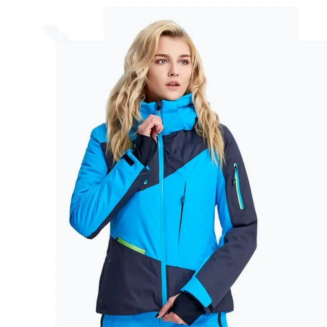 WHS 100% Seam Ski Jacket for Women Satin Jacket Silk Jacket Chiffon Jacket
