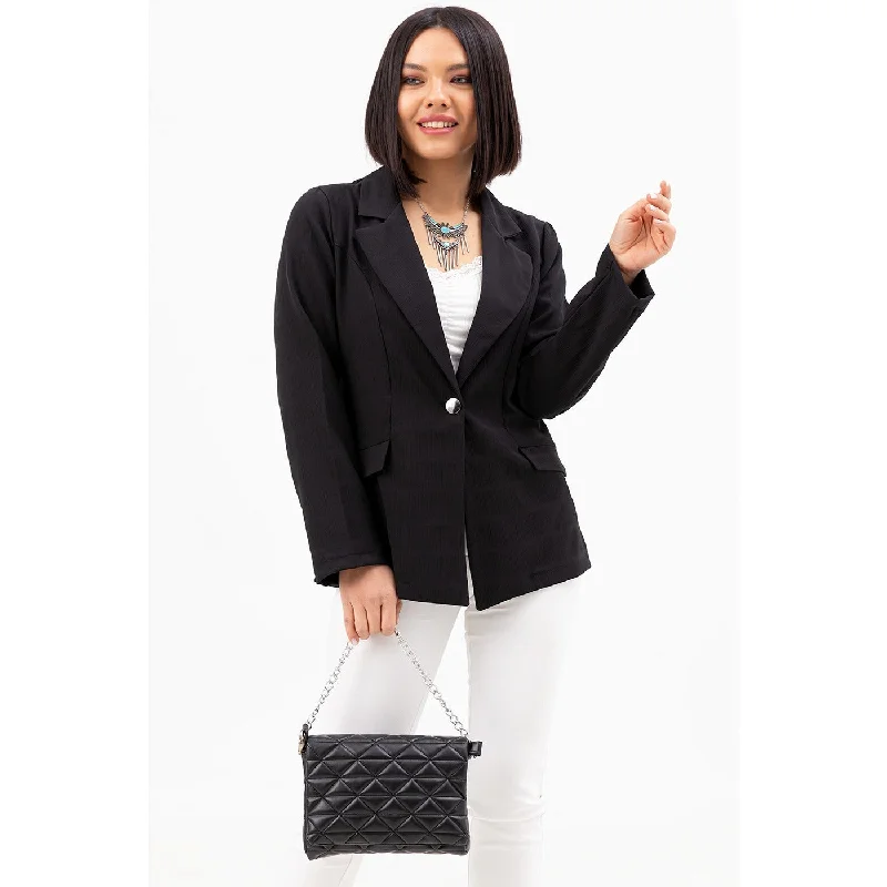Black Blazer Jacket Mesh Jacket Canvas Jacket Denim Jacket