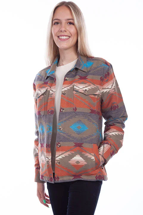 Women's Honey Creek Jacket Collection: Western Geometric Nylon Fabric Polyester Fabric Spandex Fabric Women's Honey Creek Jacket Collection: Western Geometric Nylon Fabric Polyester Fabric Spandex Fabric