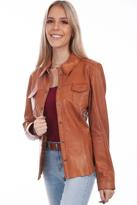 Women's Leather Jacket Collection: Scully Contemporary Style Cognac Herringbone Jacket Houndstooth Jacket Plaid Jacket Women's Leather Jacket Collection: Scully Contemporary Style Cognac Herringbone Jacket Houndstooth Jacket Plaid Jacket