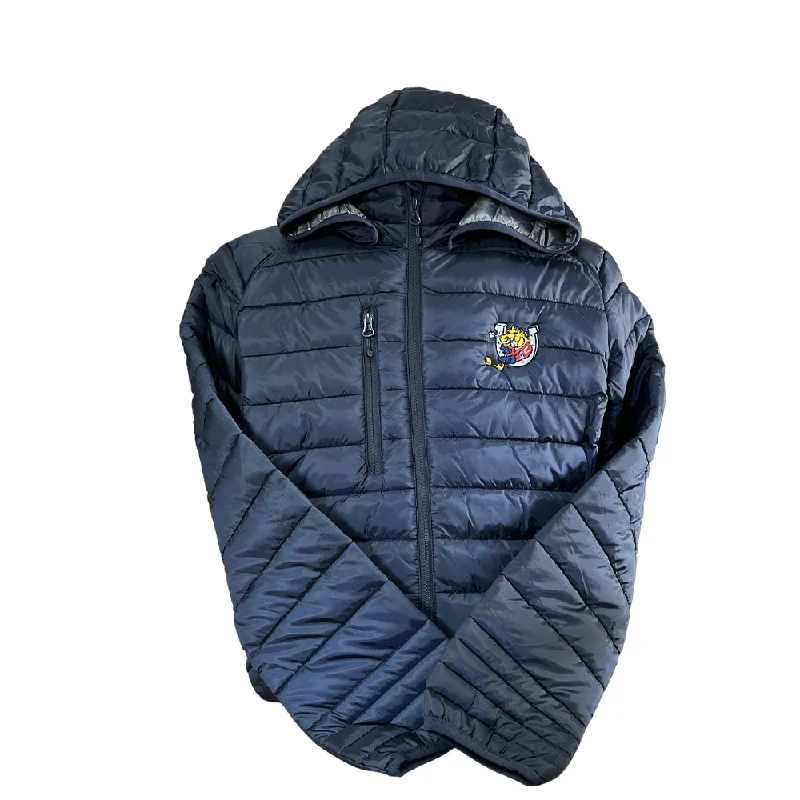 WOMEN'S Navy Hudson Jacket Bomber Jacket Anorak Windbreaker