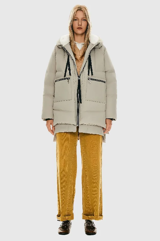 092 Classics Women's Thickened Down Jacket Wool Jacket Cashmere Jacket Tweed Jacket