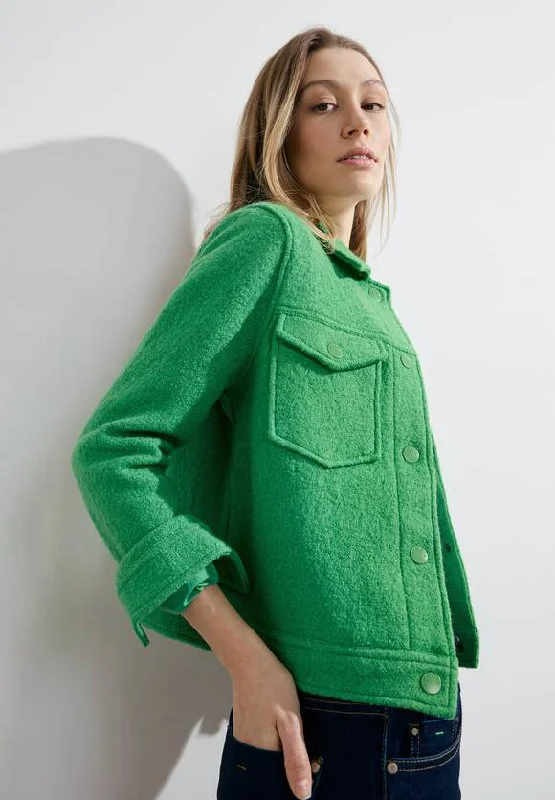 Cecil Green Short Wool Jacket 12077 Herringbone Jacket Checkered Jacket Solid Jacket Cecil Green Short Wool Jacket 12077 Herringbone Jacket Checkered Jacket Solid Jacket