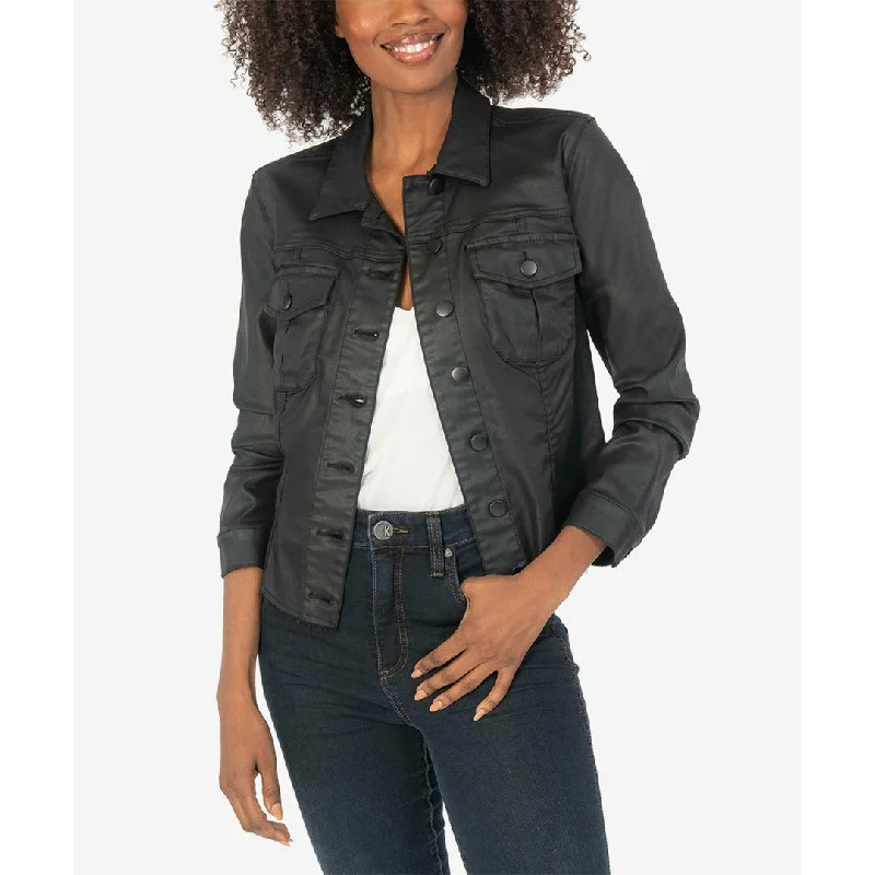 Kara Vegan Leather Jacket Wool Jacket Cashmere Jacket Tweed Jacket