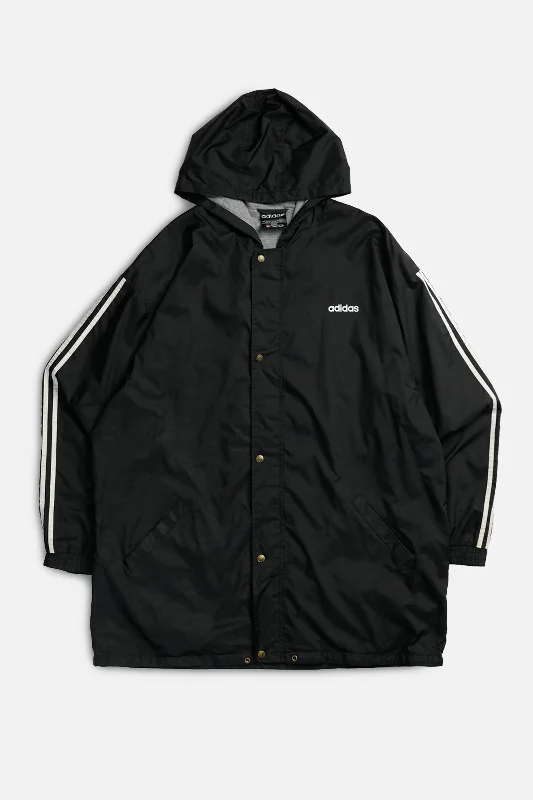 Vintage Adidas Windbreaker Jacket - XL Notch Collar Jacket Peter Pan Collar Jacket Cowl Neck Jacket Vintage Adidas Windbreaker Jacket - XL Notch Collar Jacket Peter Pan Collar Jacket Cowl Neck Jacket