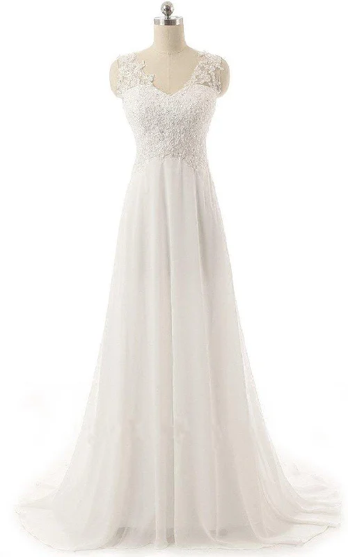 A Line Sweetheart V Neck Beads Appliques Flower Embroidery Backless Sequins Prom Dresses WK275