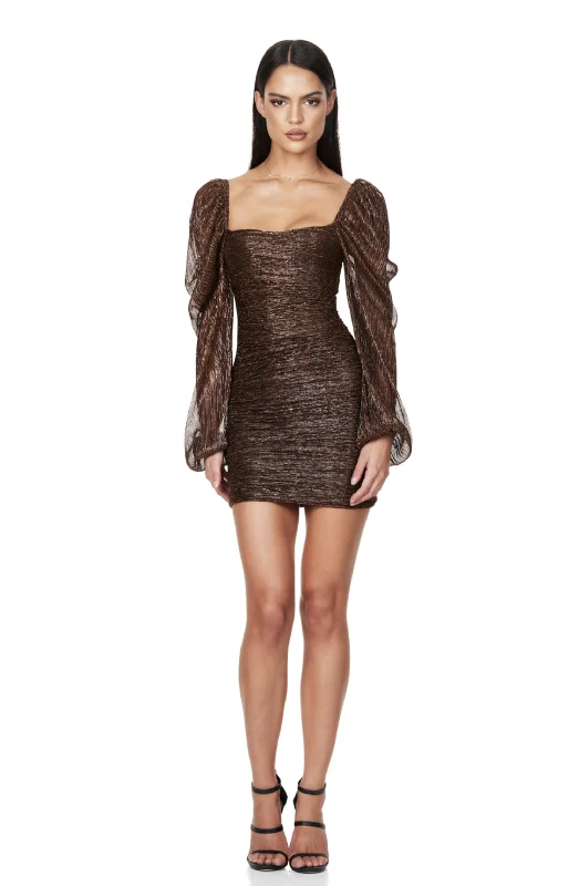 Alchemy Dress Rust by Nookie
