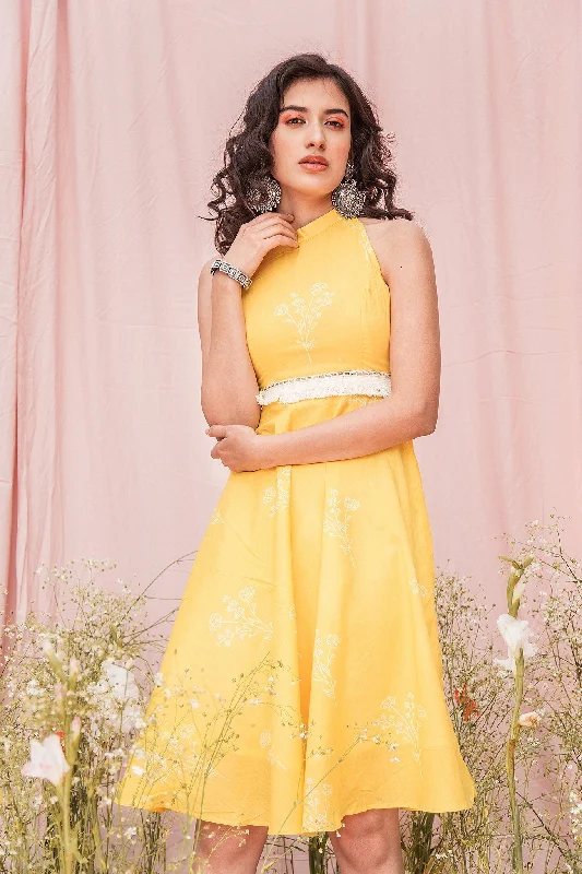 Elizabeth Halter Dress