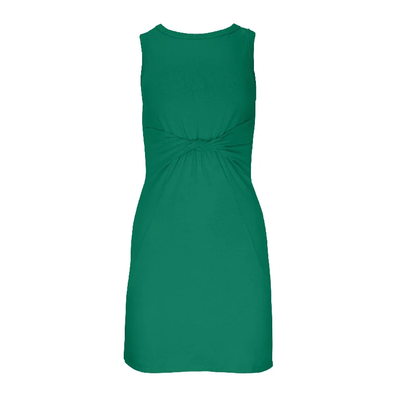 Gigi Organic Cotton Twist Dress - Tennis
