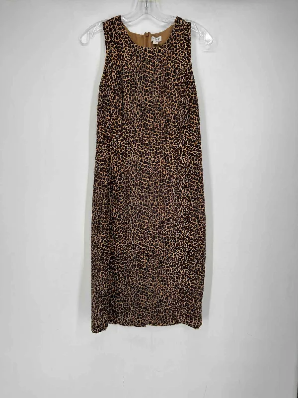J Crew Size 6 Cheetah Dress
