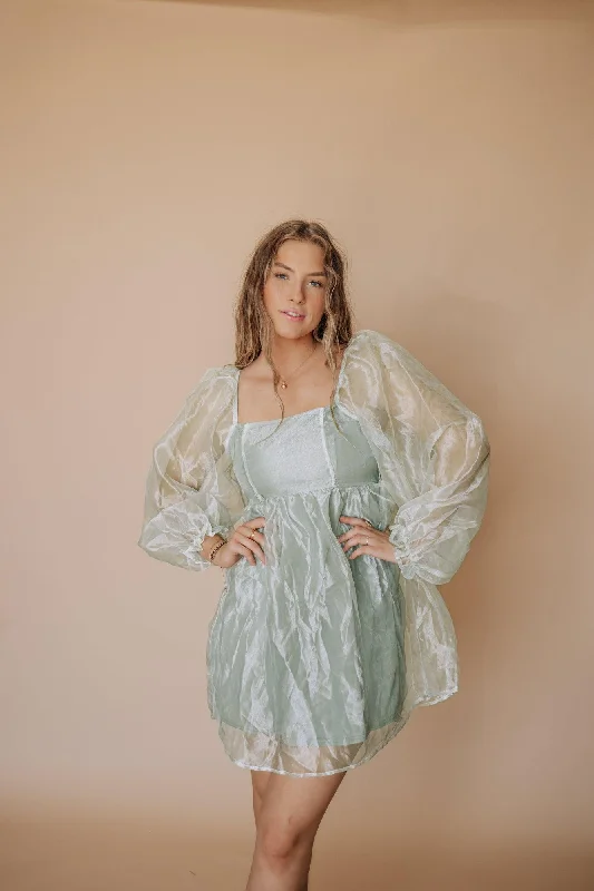 Josie Dress in Sage