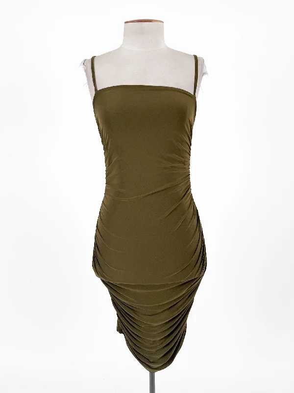 Missguided | Green Cocktail Dress | Size 8