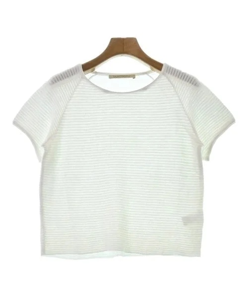QUATTROPIU Sweaters Cable Knit Ribbed Knit Lace Knit