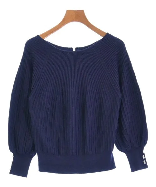 Couture brooch Sweaters Collared Crew Neck Turtle Neck