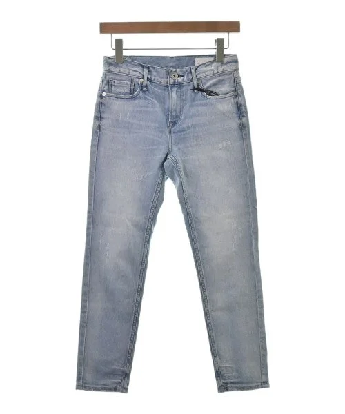upper hights Jeans Fashionable Raw Hemmed Jeans