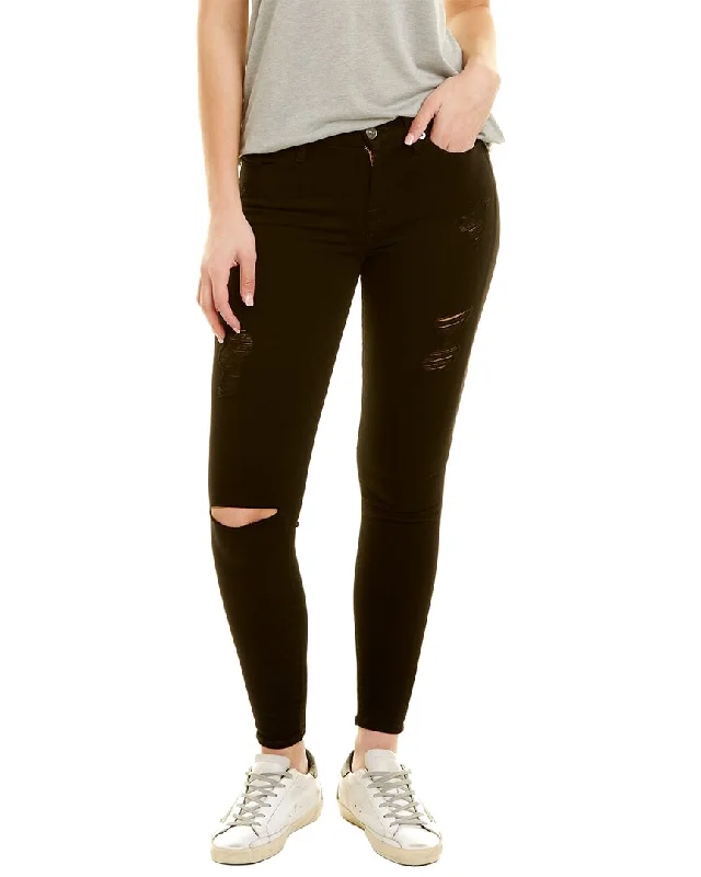 7 For All Mankind b(air) Briar Black Ankle Skinny Jean Comfortable Straight-Legged Denim 7 For All Mankind b(air) Briar Black Ankle Skinny Jean Comfortable Straight-Legged Denim