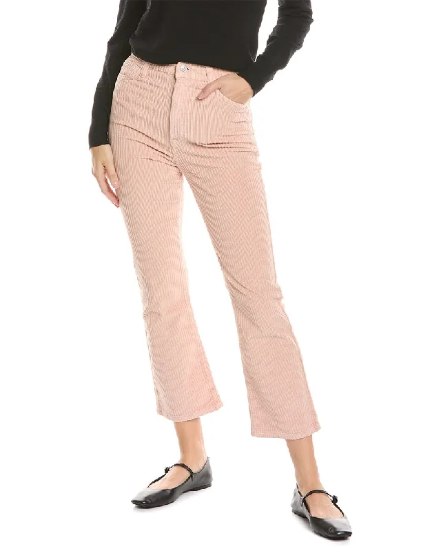 7 For All Mankind Cameo Rose Ultra High-Rise Corduroy Slim Kick Jean Trendy Acid Wash Skinny Jeans