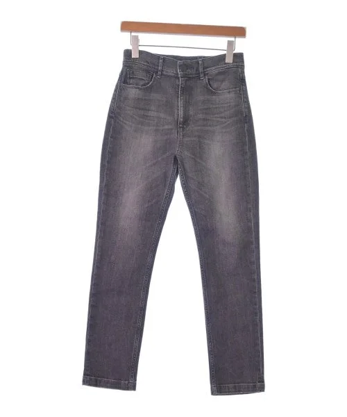 the black Jeans Elegant Tapered Leg Denim