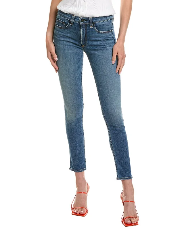 ASKK NY Mid-Rise Light Vintage Skinny Jean Casual Loose Fit Jeans