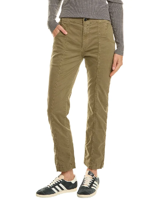 ASKK NY Olive Good Times Jean Casual Straight-Leg Jeans