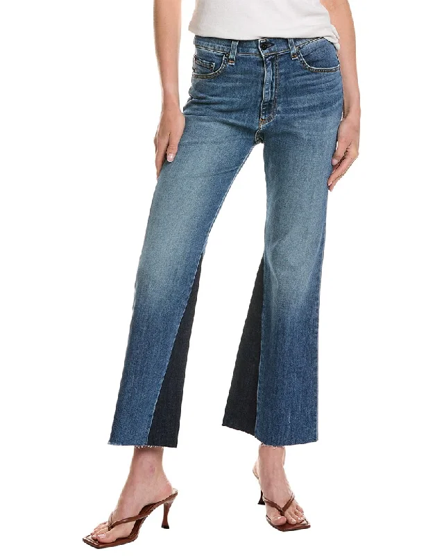 ASKK NY The Geek Maverick Flare Jean Comfortable Zip-Fly Denim Jeans