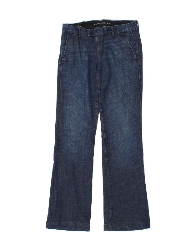 BANANA REPUBLIC Womens Bootcut Jeans W26 L31  Blue Casual Loose Fit Jeans