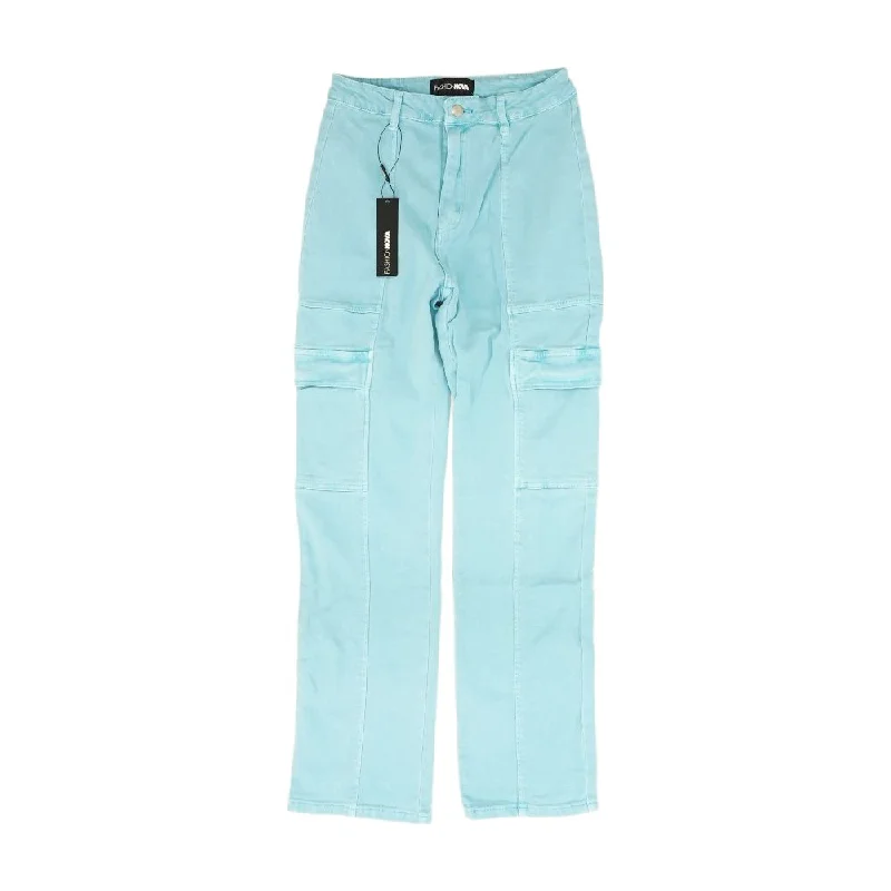 Blue Solid Jeans Fashionable Slouchy Fit Jeans