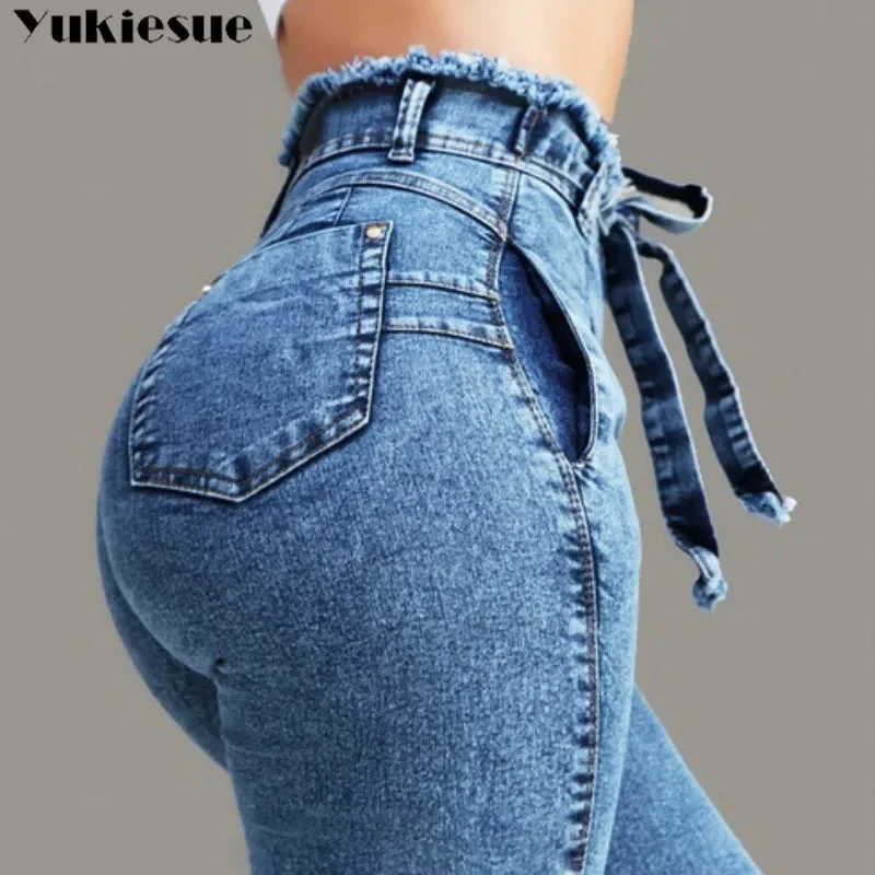 Boyfriend Hole Ripped Jeans Women Pants Cool Denim Vintage Jeans For Girl Fashionable Bootcut Jeans Boyfriend Hole Ripped Jeans Women Pants Cool Denim Vintage Jeans For Girl Fashionable Bootcut Jeans