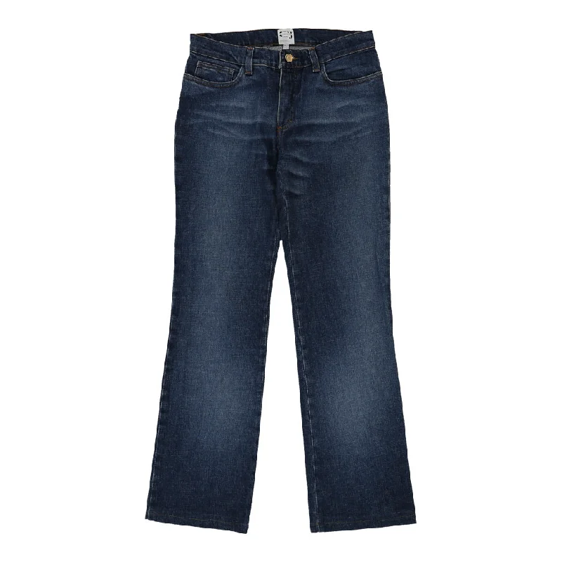 Cavalli Jeans - 30W UK 8 Blue Cotton Stylish Plus Size Denim Jeans