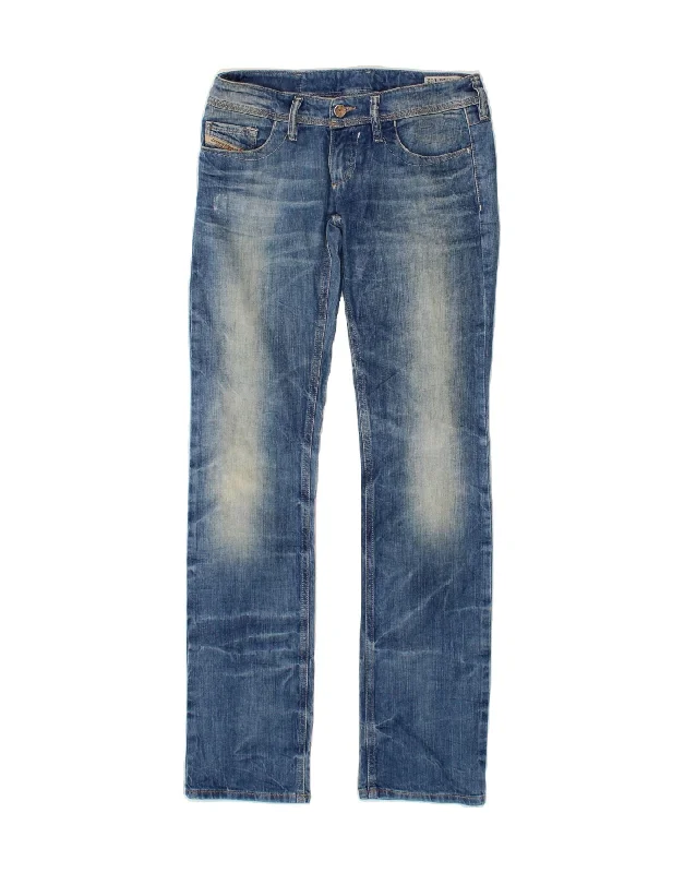 DIESEL Womens Lowky Slim Jeans W26 L32  Blue Comfortable Jogger Style Jeans