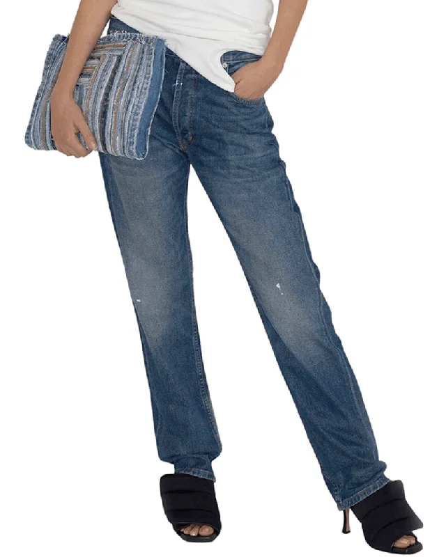 EB Denim His & Hers Blue Dream Relaxed Straight Leg Jean Comfortable Flare Leg Jeans