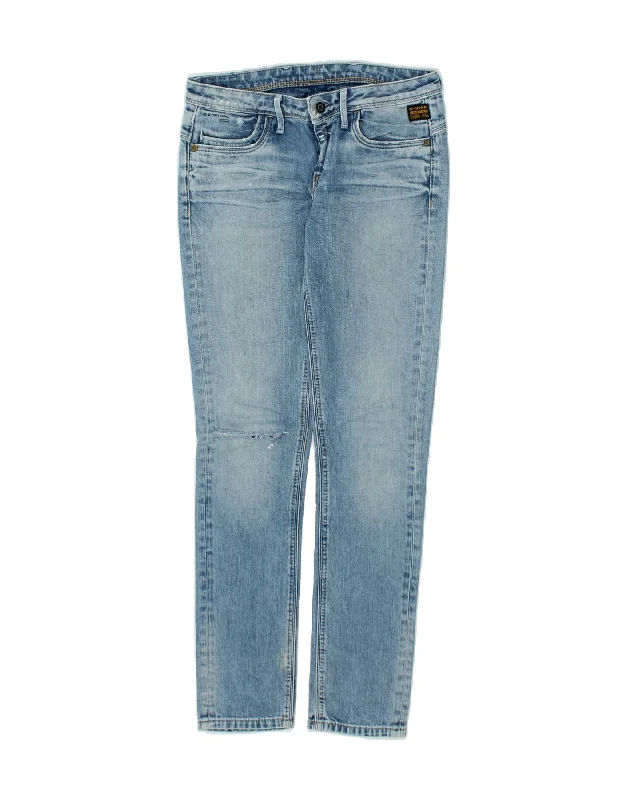 G-STAR Womens Distressed Skinny Jeans W30 L34 Blue Cotton Stylish Relaxed Fit Skinny Jeans G-STAR Womens Distressed Skinny Jeans W30 L34 Blue Cotton Stylish Relaxed Fit Skinny Jeans