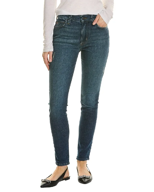 HUDSON Jeans Blair Sorceress High-Rise Skinny Jean Comfortable Faded High-Rise Jeans